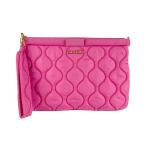 ミュウミュウ MIUMIU クラッチバッグ ナイロン ピンク
