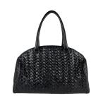 ボッテガヴェネタ BOTTEGAVENETA ハンドバッグ イントレチャート レザー ブラック