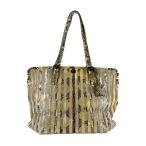 ボッテガヴェネタ BOTTEGAVENETA ショルダーバッグ パイソン/パイル イエロー系