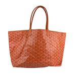 ショッピングゴヤール ゴヤール GOYARD ハンドバッグ サンルイPM PVCコーティングキャンバス オレンジ