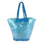 ドルチェアンドガッバーナ DOLCE&GABBANA ショルダーバッグ ビーチバッグ PVC/パイル ブルー