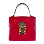 ルイ ヴィトン LOUIS VUITTON ショルダーバッグ  スプリング ストリートPM モノグラムヴェルニ スカーレット