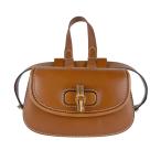  Gucci GUCCI сумка-пояс ремень сумка bamboo 1947 кожа Brown 