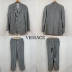  Versace бизнес полоса выставить костюм весна лето шерсть подкладка вышивка VERSACE COLLECTION размер 48 48 50131858 50131858