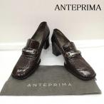 アンテプリマ パンプス ビット スクエアトゥ 型押し 36 23.0cm 50132323 50132323