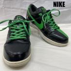 ショッピングダンク ナイキ KICKXOTIC コラボ ダンク ロー ブラック グリーン レザー レースアップ BLK GRN - 50137162 50137162