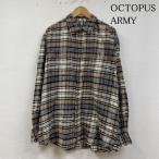 古着 90s OCTOPUS ARMY オクトパスアーミー WELTER ネルシャツ 長袖 チェック ワーク L 50138117 50138117