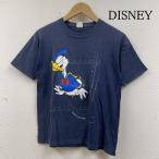 古着 90s EURO DISNEY ディズニー 半袖 Tシャツ ドナルドダック プリント サイズ12/14 - 50139262 50139262