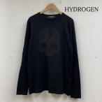 ショッピングハイドロゲン ハイドロゲン スカル Tシャツ ロンT カットソー 長袖 クルーネック 薄手 M 50142222 50142222