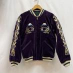 ショッピングスカジャン テーラートウヨウ TT15392 別珍 富士 龍 刺繍 リバーシブル スカジャン スーベニア S 50144652 50144652