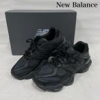 ショッピングused ニューバランス 9060 U9060NREI オールブラック レザー メッシュ Y2K 26.0cm 50144726 50144726