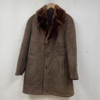  б/у одежда EL Gamo Испания производства мутоновое пальто кожа ягненка кожа 80s 90s ranch coat 50 50149494 50149494