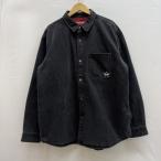 ショッピングシュプリーム シュプリーム 25FW Quilted Lined Denim Snap Shirt チェック キルティング デニムシャツ L 50149766 50149766