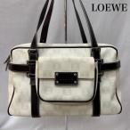 ショッピングロエベ ロエベ アナグラム リピート ミニボストンバッグ ホワイト - 50149971 50149971