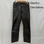 ハーレーダビッドソン 牛革 スリム ストレート レザー パンツ 7099147 28インチ 50150247 50150247