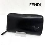 フェンディ バグズアイ モンスター ラウンドファスナー ロングウォレット 長財布 - 50150765 50150765