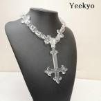  б/у одежда EL JEWERLY MADE Yeekyo обратный 10 знак . прозрачный колье - 50153122 50153122