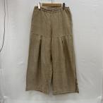 usato.... одежда рука ткань натуральный . дерево окраска кромка кнопка юбка-брюки широкий брюки - 50153743 50153743