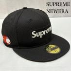 シュプリーム NEW ERA ニューエラ 18ss 59FIFTY メッシュ ボックスロゴ ベースボール キャップ - 50153847 50153847