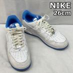 ナイキ DR9867-101 AIR FORCE 1 07 エアフォース1 ローカット スニーカー WHITE/WHITE-LT PHOTO BLUE 26.0cm 50154099 50154099