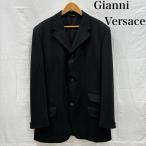  Gianni Versace шерсть Пальто Честерфилд mete.-sa кнопка Италия производства 48 50156644 50156644