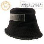 ショッピングロエベ LOEWE ロエベ K820HB1X20 ロゴ入り フリンジ    ハット ブラック レディース