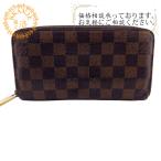 ショッピングダミエ LOUIS VUITTON ルイヴィトン N60015 ジッピーウォレット ダミエ 長財布 ブラウン ユニセックス