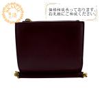 ショッピングヴェネタ BOTTEGAVENETA ボッテガヴェネタ  コンパクトウォレット   二つ折り財布 ボルドー レディース