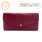 LOUIS VUITTON ルイヴィトン M60580 二つ折り フラップ  ポルトフォイユ サラ  長財布 パープル レディース