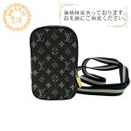 ショッピングヴィトン LOUIS VUITTON ルイヴィトン M92066 ショルダーポーチ バッグ ポシェット デジカメケース bu ウス ディジタル  ポーチ ノワール レディース