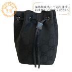 GUCCI グッチ 039 0973 002113 巾着型 ロゴ金具 小物入れ バニティ   ポーチ
