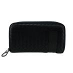 BOTTEGAVENETA ボッテガヴェネタ  ラウンドファスナー   長財布 ブラック