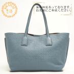LOEWE/ロエベ リピートアナグラム レザー トートバッグ ブルー レディース ブランド