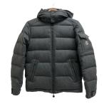 MONCLER/モンクレール  MONTGENEVRE 14年 0 ウール ダウンジャケット グレー メンズ ブランド