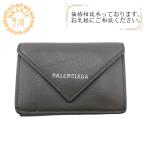 ショッピングバレンシアガ BALENCIAGA/バレンシアガ  391446 ペーパーミニ レザー 三つ折り財布 グレー レディース ブランド