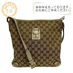 GUCCI グッチ 131326 アビー GGキャンバス ショルダーバッグ ベージュ レディース