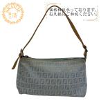 FENDI フェンディ 8BR444 アクセサリーポーチ ショルダーバッグ ワンショルダー ズッキーノ ハンドバッグ ブルー系 レディース
