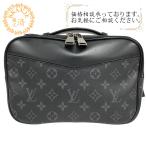 ショッピングVUITTON LOUIS VUITTON ルイヴィトン M42906 バムバッグ モノグラム・エクリプス ボディバッグ ブラック メンズ