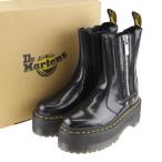 ドクターマーチン 2976 Max チェルシーショートブーツ 靴 26903001 UK5 EU38 24cm 厚底 レザー 革 黒 Dr.Martens 美品 62CA33