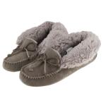  UGG UGGare-naALENA мокасины обувь 1106879 USA8 25cm мутон замша боа большой размер 2way серый ju серия |LYP участник ограничение распродажа |62BB79