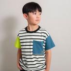 【WEB限定/DRC/綿100％】ポケット半袖Tシャツ 子供服 キッズ ジュニア トップス 半袖 ティーシャツ 男の子 ボーイ 通園 通学 デイリー 普段着 夏服 ポケット付