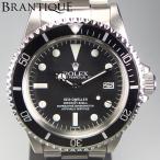 ロレックス シードゥエラーROLEX SEA-DWELLER  メーカーOH済 クロノメーター OYSTER PERPETUAL DATE 1665/0 自動巻 サービス保証書付 「12132」