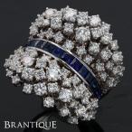 ダミアーニ DAMIANI ダイヤモンド サファイア リング 指輪 K18WG 13号 Made in Italy「15184」