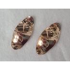 lefreQue leaf rek красный латунь - розовое золото plate 33mm