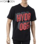 ショッピングハイドロゲン ハイドロゲン HYDROGEN クルーネックTシャツ 半袖 メンズ 225606 ブラック