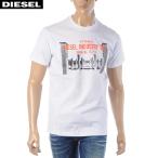 ディーゼル DIESEL クルーネックTシャツ 半袖 メンズ T-DIEGO-S13 00SEFY-0091A ホワイト