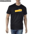 ショッピングディースクエアード ディースクエアード DSQUARED2 クルーネックTシャツ 半袖 メンズ ブランド S79GC0035 S23009 ブラック