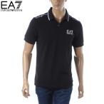エンポリオアルマーニ EA7 EMPORIO ARMANI ポロシャツ メンズ ブランド 3RPF20 PJ03Z ブラック