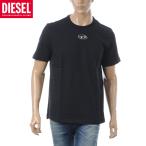 ディーゼル DIESEL Tシャツ メンズ T-ADJUST-OD A17880-0CLBR 半袖 クルーネック ブランド オーバルDロゴ 大きいサイズ カジュアル 人気 2025春夏新作