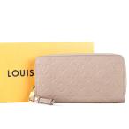 【新品・未使用】LOUIS VUITTON ヴィトン アンプラント ヴィゾン ラウンドファスナー 長財布 ジッピーウォレット【JI26】